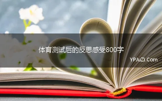 体育测试后的反思感受800字