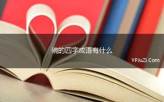 碗的四字成语有什么