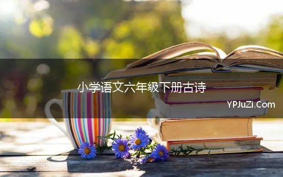 小学语文六年级下册古诗