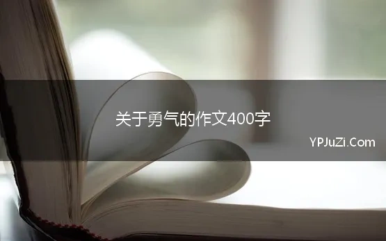 勇气400字作文