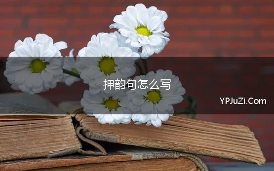 押韵句怎么写