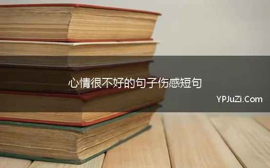 心情很不好的句子伤感短句(心情不好的伤感句子，触碰泪