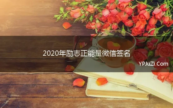 2020年励志正能量微信签名