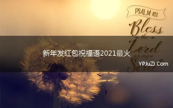 新年发红包祝福语2021最火