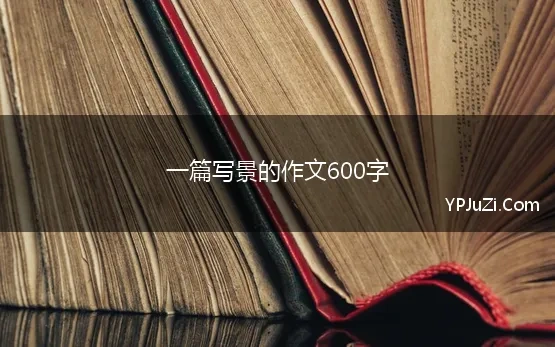 写景的感悟道理作文600字