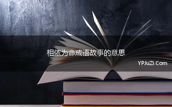 相依为命成语故事的意思 相依为命的意思