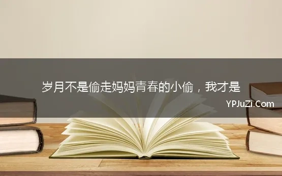 岁月不是偷走妈妈青春的小偷 我才是