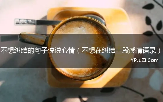 不想纠结的句子说说心情