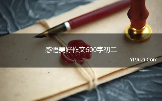 感悟美好作文600字初二