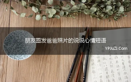 朋友圈发爸爸照片的说说心情短语