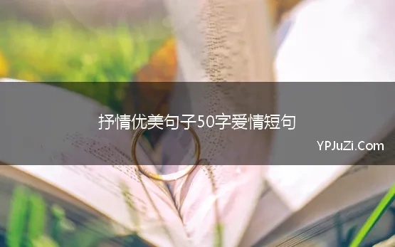 抒情优美句子50字爱情短句