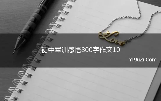 初中军训感悟800字作文