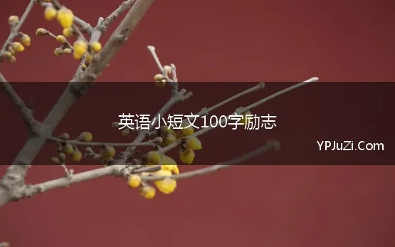 英语小短文100字励志