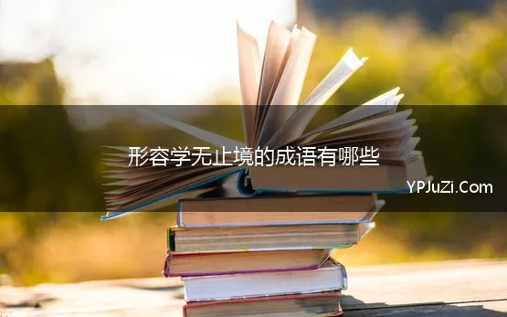 形容学无止境的成语有哪些