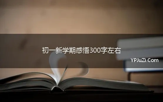 初一新学期感悟300字左右(新学期新感受作文)