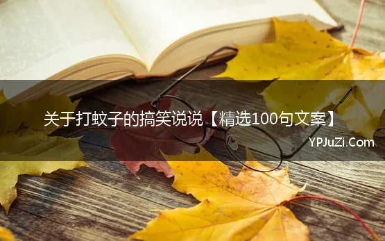 关于打蚊子的搞笑说说【精选100句文案】