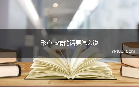 形容感情的话要怎么说(形容感情的话句怎么说，形容感情的句子27条)