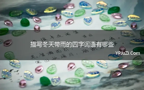 冬天带雨的四字词语