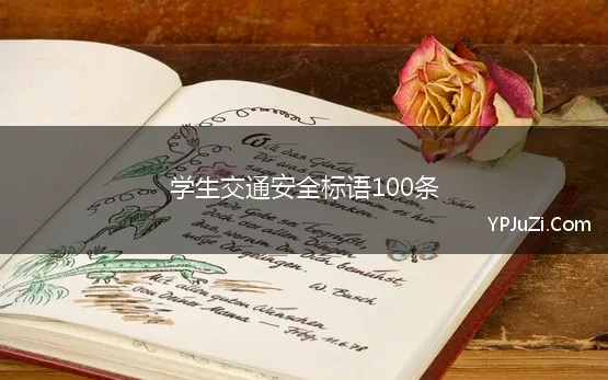 学生交通安全标语100条