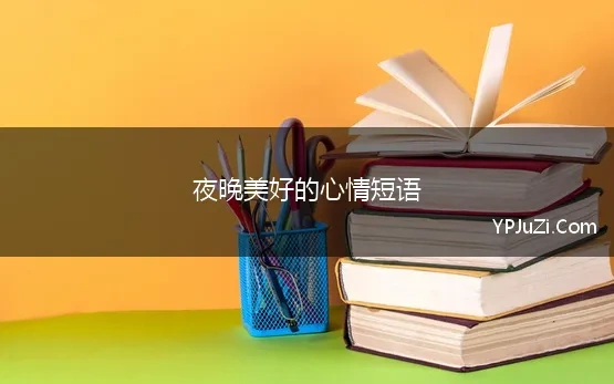 夜晚美好的心情短语 关于美好的夜晚说说心情短语