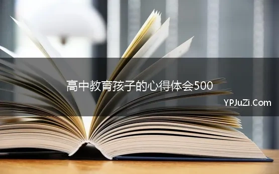 高中教育孩子的心得体会500