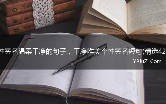 个性签名温柔干净的句子，干净唯美个性签名短句(精选42句)