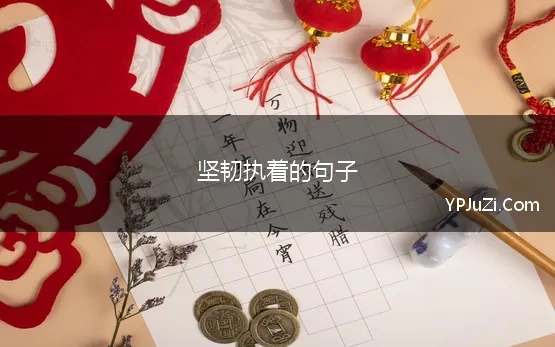 坚韧执着的句子(坚强执着的正能量句子)