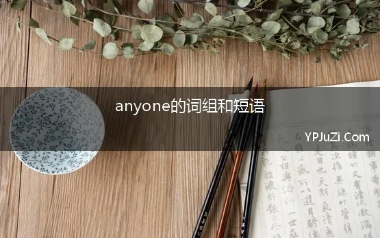 anyone的词组和短语 英语疑难解析：anyone,