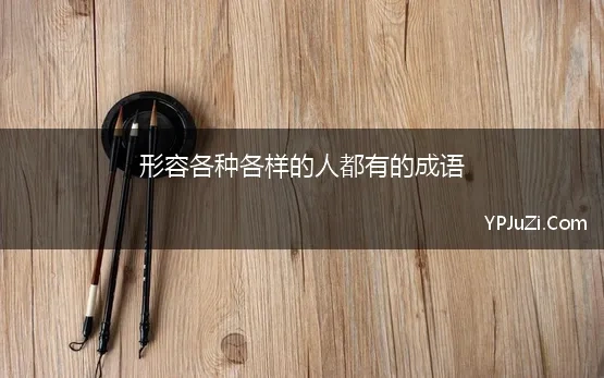 形容有各种各样的姿势的成语是什么