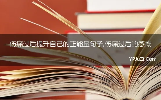 伤痛过后提升自己的正能量句子,伤痛过后的感慨