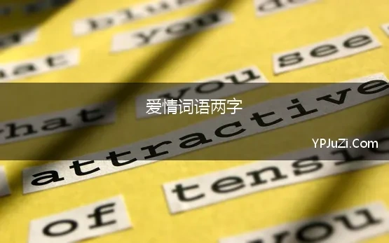 爱情词语两字 关于爱情的词语两个字