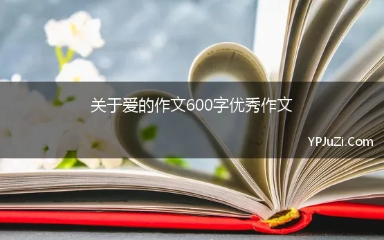 关于爱的作文600字优秀作文