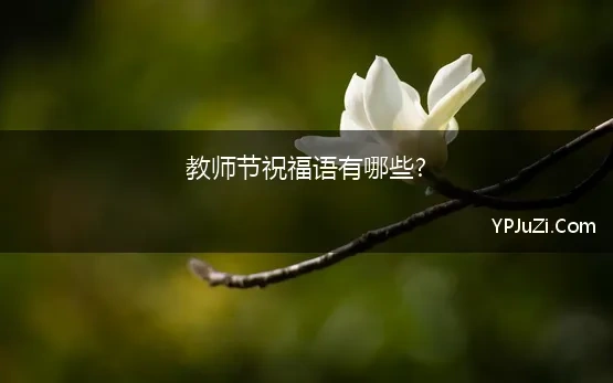 教师节祝福语有哪些?