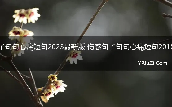 伤感句子句句心痛短句2018最新版