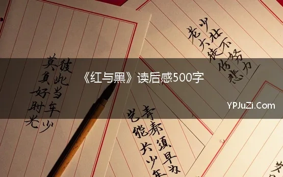 黑与红的读后感400字