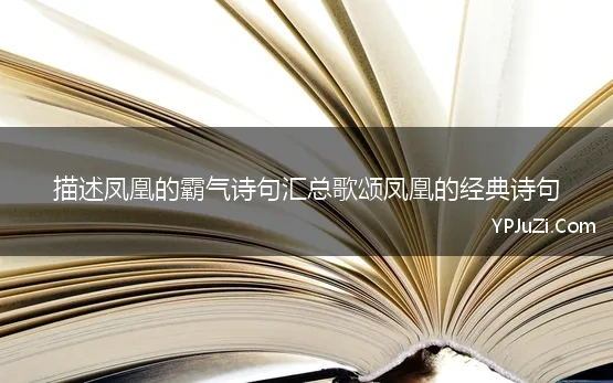 描述凤凰的霸气诗句汇总歌颂凤凰的经典诗句