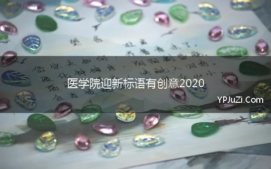 医学院迎新标语有创意2020