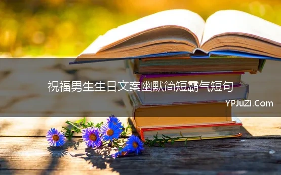 祝福男生生日文案幽默简短霸气短句