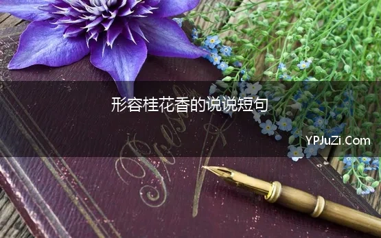 形容桂花香的说说短句(形容桂花香的优美句子)