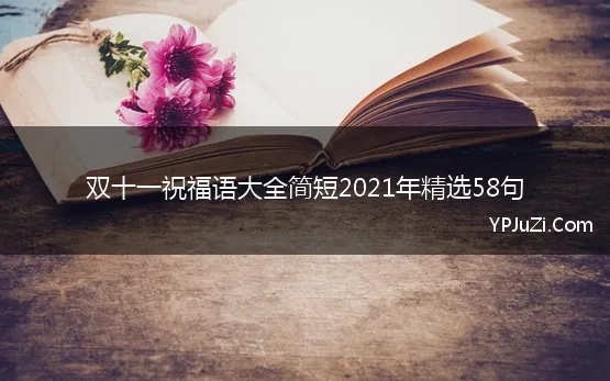 双十一祝福语大全简短2021年精选58句