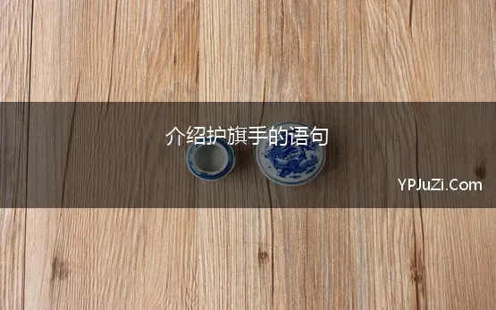 介绍护旗手的语句