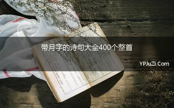 带月字的诗句大全400个整首