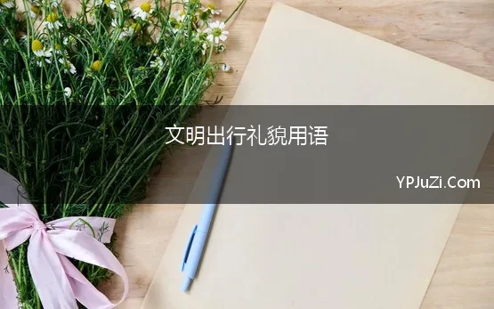 文明出行礼貌用语(这些文明出行礼仪，全做到的你最棒)