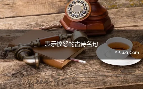 表示愤怒的古诗名句(表达心情愤怒的诗词)