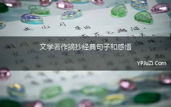 文学著作摘抄经典句子和感悟(经典文学语句摘抄句通用)