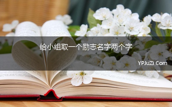 给小组取一个励志名字两个字