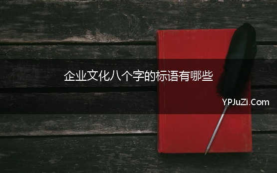 企业文化八个字的标语有哪些(企业文化精髓八个字)