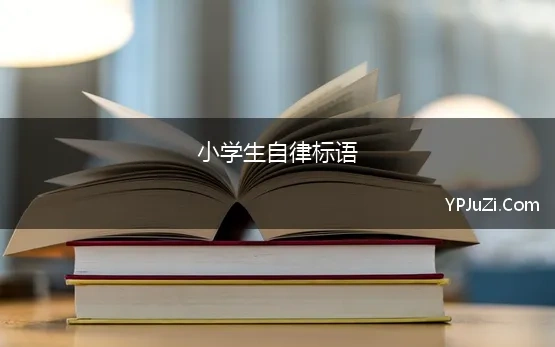 小学生自律标语 适合小学生自律学习的口号誓言