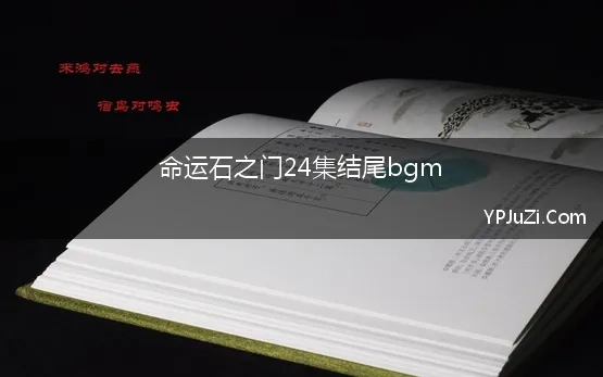 命运石之门24集结尾bgm